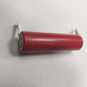 Acumulator LI-ION 18650 LG 2500mAh 20A 3.6V cu lamele U sudate LGDBHE21865