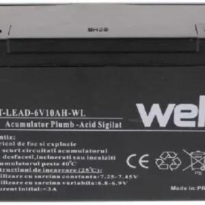 Acumulator plumb acid 6V 10AH Well