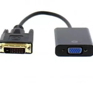 Cablu adaptor VGA mama - 24+1 DVI-D tata digital 15cm Well