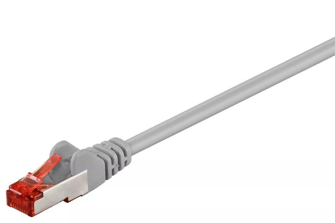 Cablu CAT6 SFTP 50m patch cord gri Goobay