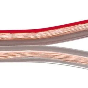 Cablu difuzor cupru 2x2.5 mm transparent 10m OFC 99.9% oxygen-free copper Goobay 15130