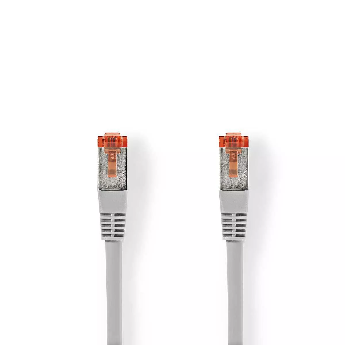 Cablu FTP CAT6 patch cord 2m gri RJ45-RJ45 Nedis - imagine 2