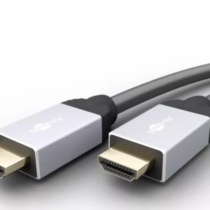 Cablu HDMI v2.0 Ethernet 3m Ultra HD 4K 60Hz 2160p Goobay Plus