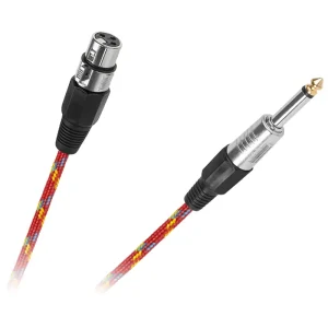 Cablu microfon XLR mama la 6.3 tata 5m Cabletech