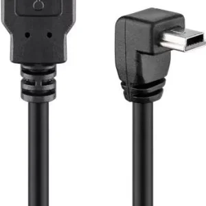 Cablu mini USB 90 grade 1.8m pentru GPS-uri Goobay