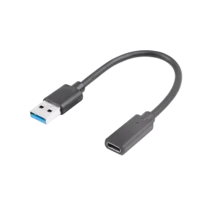 Cablu OTG USB 3.0 A tata - USB 3.1 mama 0.1m negru