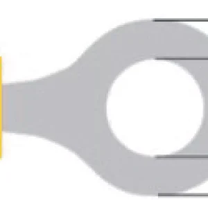 Conector FAST ON RING 8.4mm galben Valueline