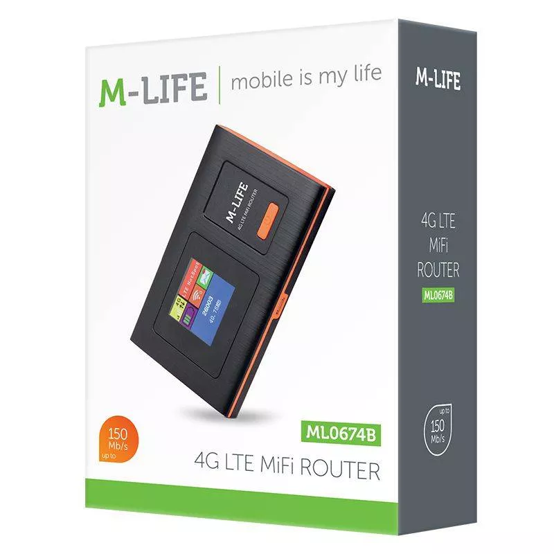 MIFI Router 4G LTE M-LIFE - imagine 5