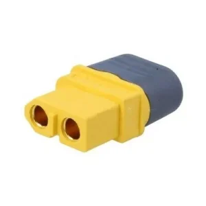 Mufa alimentare DC XT60 mama 2 pini pe cablu cu lipire 30A 500V AMASS XT60H-F