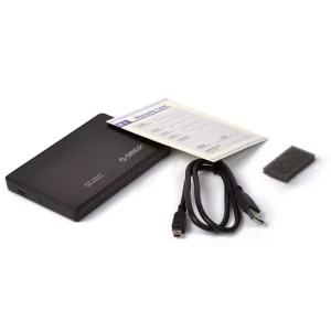 Rack 2588US Black USB 2.0 Tool Free 2.5" SATA External Enclosure Orico
