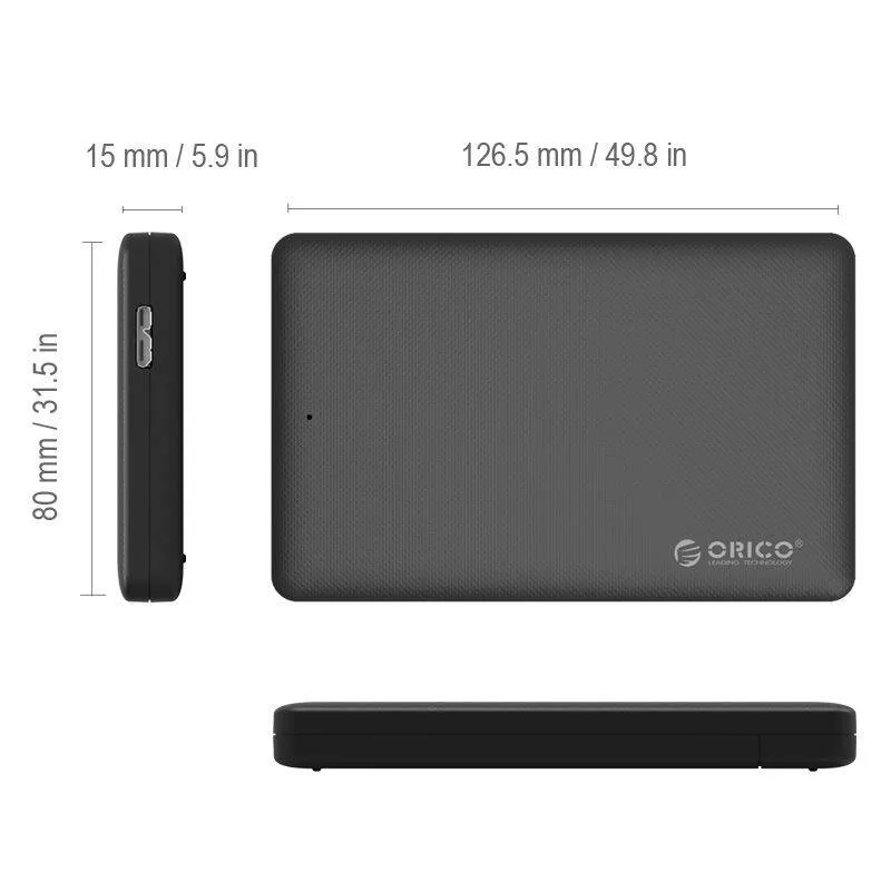 Rack HDD 2.5 USB 3.0 HDD/SSD 2.5" SATA I/II/III Orico 2577U3 - imagine 4