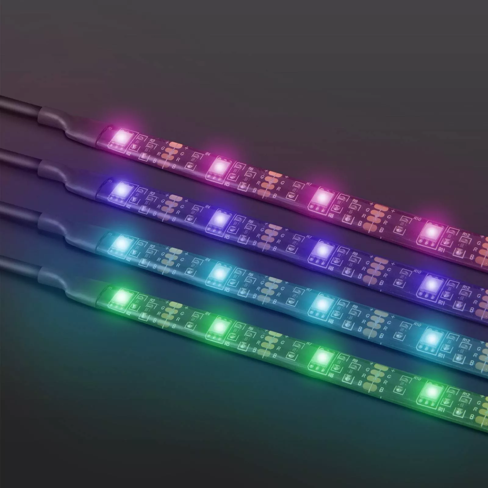 Set banda LED pentru iluminare fundal TV cu telecomanda 32-42 inch Phenom - imagine 3